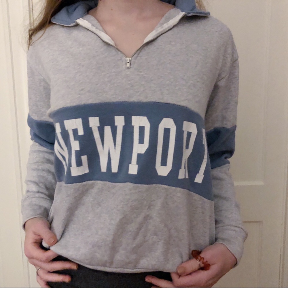 Brandy Melville Newport Quarter Zip
